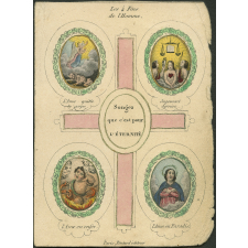 Image religieuse. Songez que c'est pour l'éternité.