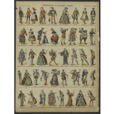Personnages & costumes variés.