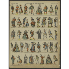 Personnages & costumes variés.