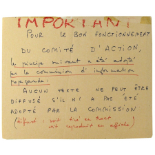 Important - Aucun texte ne peut être diffusé s'il n'a pas été adopté par la commission.