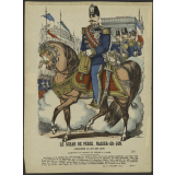 Le Schah de Perse, Nasser-Ed-Din, surnommé le roi des rois. Arrivée du Schah de Perse à Paris.