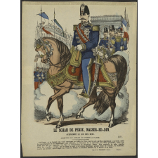 Le Schah de Perse, Nasser-Ed-Din, surnommé le roi des rois. Arrivée du Schah de Perse à Paris.