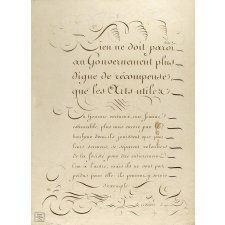 Modèle d'écriture.