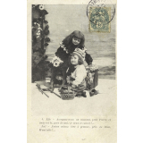 4 - Elle - Asseyons-nous un moment, petit Pierre, et mets-toi là, près de moi; je veux te causer !… - Lui - J'aime mieux être à genoux, près de vous, M'am'zelle !…