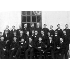 Ecole Normale d'Instituteurs de Châteauroux - Elèves-maîtres, le 28 octobre 1899.