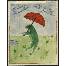 Il pleut ! Il mouille! C'est la fête à la grenouille!