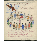 Le Furet du bois joli. À la bouteille saoule.