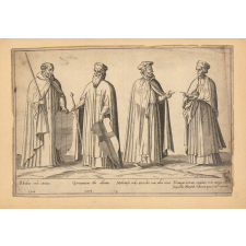Costumes de différents ordres monastiques.