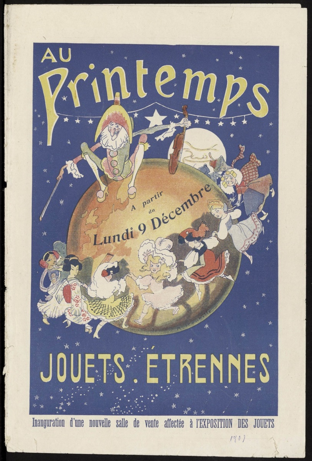 Au Printemps. Jouets, étrennes.