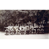 Ecole Normale d'instituteurs de Blois - Les élèves des trois promotions (6juillet 1899). 