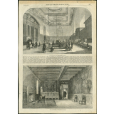 The schoolroom of Winchester college.