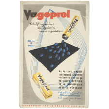 Buvard publicitaire. Vagoprol.