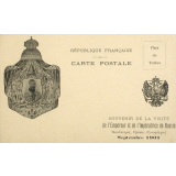 Souvenir de la visite de l'Empereur et de l'Impératrice de Russie - Dunkerque, Reims, Compiègne - Septembre 1901.