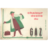 Buvard publicitaire. Chaleur docile du gaz.