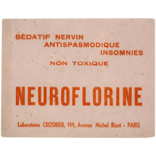 Buvard publicitaire. Neuroflorine.