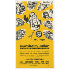 Buvard publicitaire. Marabout-Junior.