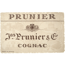Buvard publicitaire. Cognac Prunier.