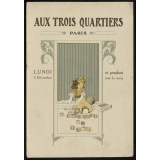 Aux Trois Quartiers, Paris. 