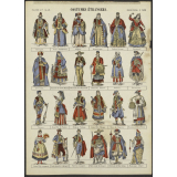 Costumes étrangers.