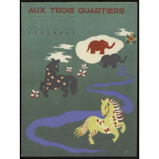 Aux Trois Quartiers, Paris. Jouets, étrennes.