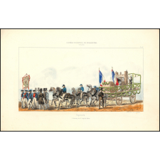 Papetiers. Cortège industriel de Strasbourg. 25 juin 1840. 