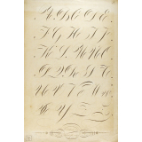 Modèle d'écriture. 