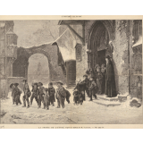 La sortie de l'école.