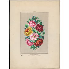 Modèle de broderie.