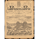 Le Premier Salon. Au XVIIe siècle, les Expositions de Peinture avaient lieu Place Dauphine.