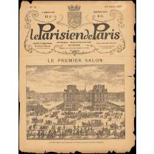 Le Premier Salon. Au XVIIe siècle, les Expositions de Peinture avaient lieu Place Dauphine.