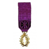 Palmes d'Officier de l'Instruction Publique. 