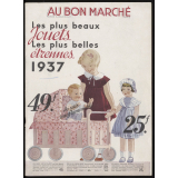 Au Bon Marché. Les plus beaux jouets, les plus belles étrennes 1937.