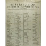 Distribution générale et solennelle des prix.