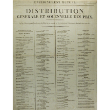 Distribution générale et solennelle des prix.