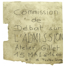 Commission de Débat sur l'admission.