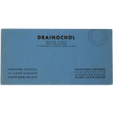 Buvard publicitaire. Drainochol.