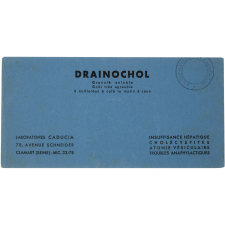 Buvard publicitaire. Drainochol.