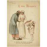 A nos Blessés. Au Bénéfice des Oeuvres de Guerre de la Ville de Saint-Maur-des-Fossés. 	Matinée-Kermesse de Bienfaisance. 19 Septembre 1915.