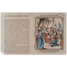 Jeanne d'Arc et sa famille sont anoblies - La vie de Jeanne d'Arc. n°10.