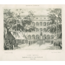 Lycée Impérial. Inauguration du Buste du Colonel Maingard. 13 Août 1863.