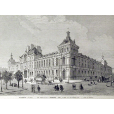 Nouveau Paris. Le Collège Chaptal, boulevard des Batignolles.