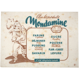 Buvard publicitaire. Produits Mondamine. 