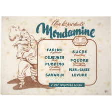 Buvard publicitaire. Produits Mondamine.