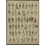 Costumes de théâtre (Peau d'âne, Aladin ou la lampe merveilleuse, la poule aux oeufs d'or).