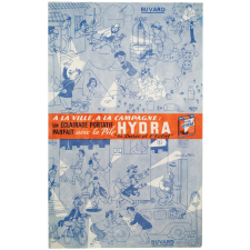 Buvard publicitaire. Pile Hydra. 