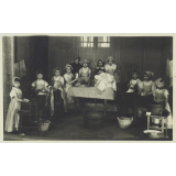Ecole de Filles - Bussang - Blanchissons et repassons.