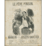 Partition musicale : Le Père Pinson. Chansonnette.