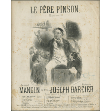 Partition musicale : Le Père Pinson. Chansonnette.
