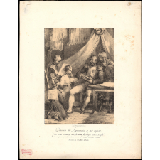 Discours du légionnaire à ses enfans. Vous serrez en masse sur les vivres, la besogne reste en serrefile, Je vous ferai fusiller tous ! ... et nous verrons ensuite.