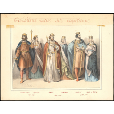 Troisième race dite Capétienne. De Hugues Capet & Adelaïde à Henry I & Anne de Russie.